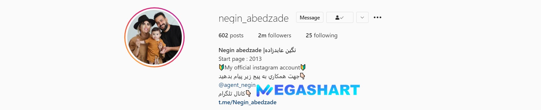 اینستاگرام نگین عابدزاده