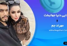 جدایی دنیا جهانبخت و مهراد جم
