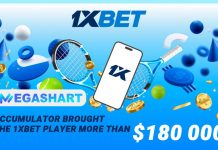 بازی، ست، مسابقه: چطور یک مشتری 1xBet بیش از 180000 دلار برنده شد