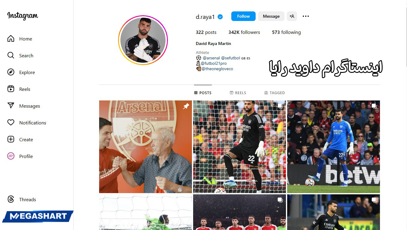 اینستاگرام داوید رایا
