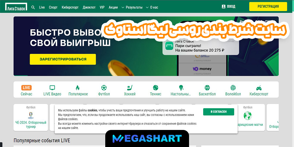 سایت شرط بندی روسی لیگا استاوک - مگاشرط سایت شرط بندی روسی لیگا استاوک