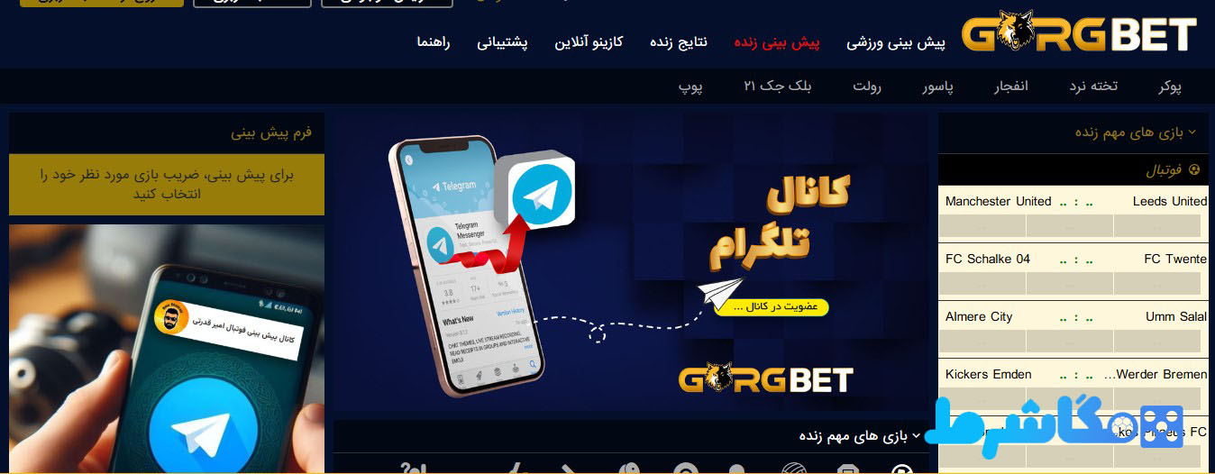 معرفی سایت شرط بندی گرگ بت