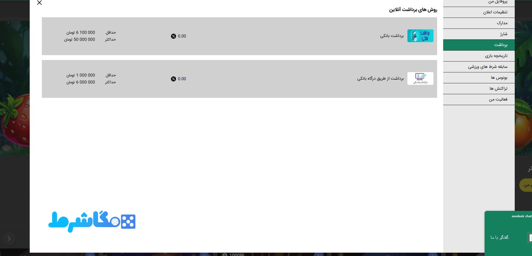 برداشت بت فا